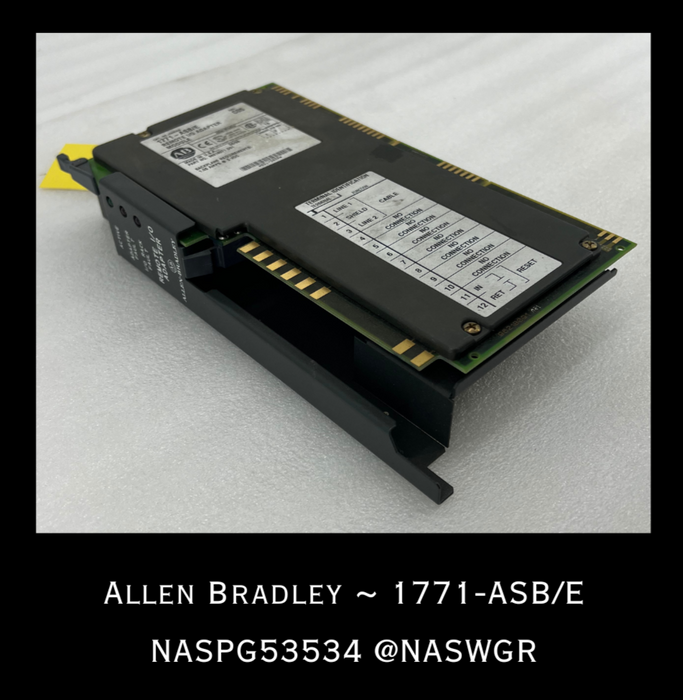 1771-ASB/E ~ Allen Bradley 1771-ASB/E - REMOTE I/O ADAPTER MODULE