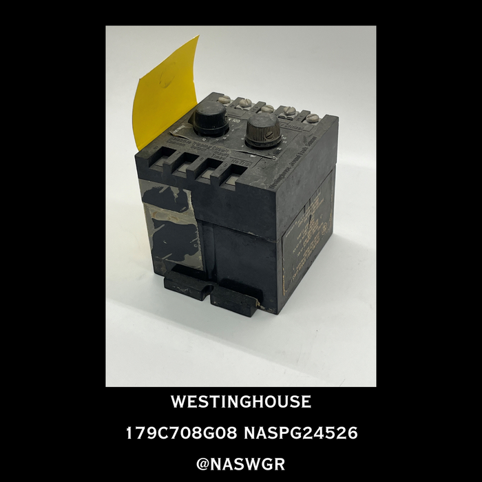 179C708G08 ~ Westinghouse 179C708G08 GROUND FAULT SENSOR