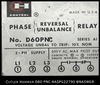 D60 PNC ~ Cutler-Hammer D60 PNC ~ Phase Reversal Unbalance Relay