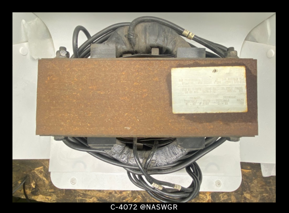 RAM Transformer C-4072 Single Phase CPT - 3KVA, 4160:120V