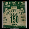General Electric GF4A150 Enclosed One Time Fuse - 150A/ 250V