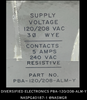 PBA-120/208-ALM-Y ~ DIVERSIFIED ELECTRONICS PBA-120/208-ALM-Y Voltage Monitor