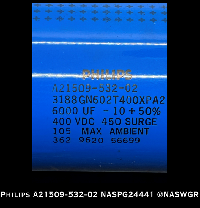 A21509-532-02 - Philips - Capacitor