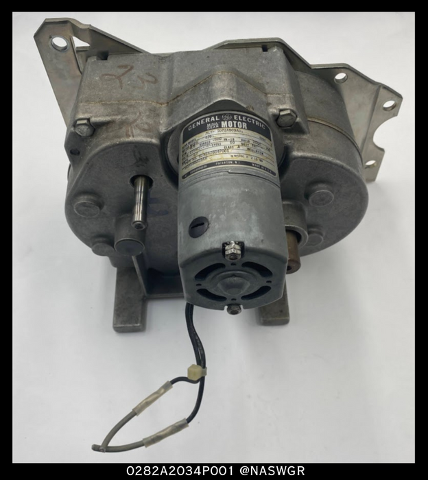 General Electric VB PowerVac Breaker Motor & Gear Box Assembly PN: 0282A2034P001