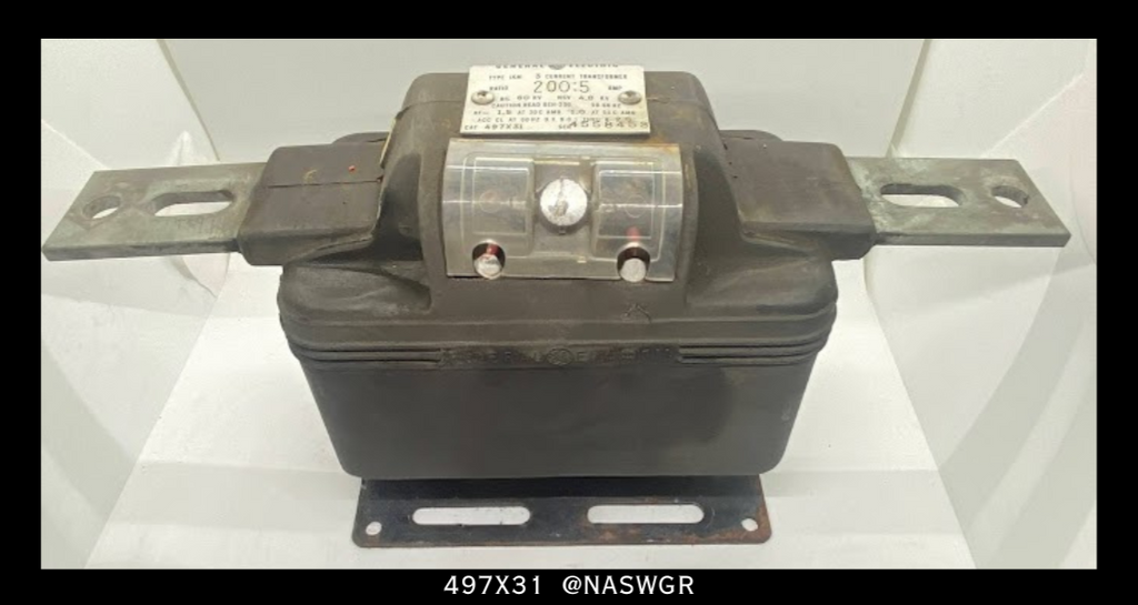 General Electric JKM-3, 497X31 Current Transformer - 200:5 Amp