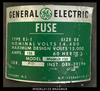 General Electric 9F60KLH125 EJ-1 Fuse Size EE- 125A/14,400V