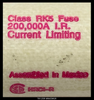 FERRAZ SHAWMUT TR125R Fuse - 125A/ 250V - Unused