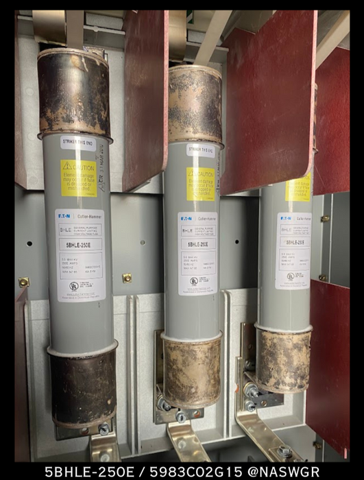 Eaton 5BHLE-250E, 5983C02G15 Fuse - 250E Amp, 5kV