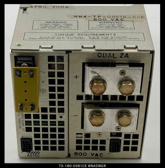 ASTEC 73-180-0381CE Power Supply - 115-230vAC:36vDC - Unused