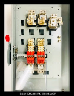 Eaton DH226NRK Heavy Duty Safety Switch - 600A/240V/2P3W/N3R - Unused