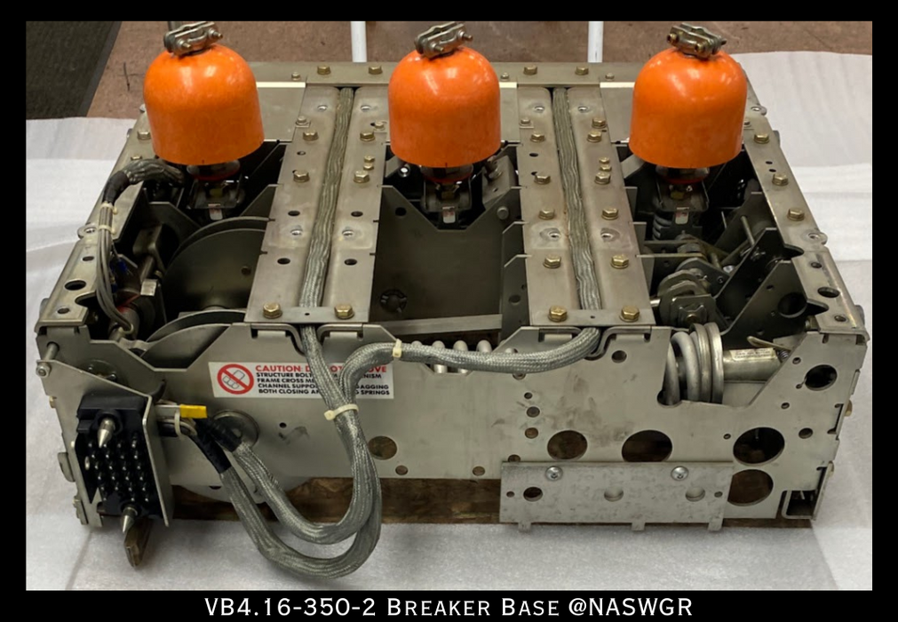 General Electric VB PowerVac Breaker VB4.16-350-2 Truck & Breaker Side Secondary