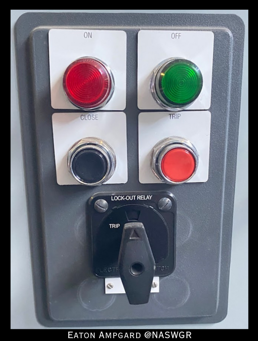 Eaton / Cutler Hammer Ampgard Medium Voltage Control Cell Section- 300HP/4160V