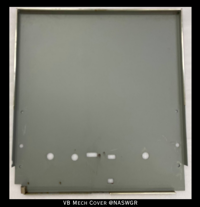 General Electric VB PowerVac Breaker Mech Front Cover PN: 0209B3581G001