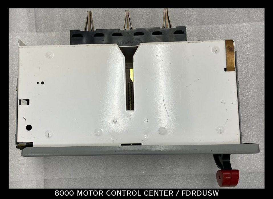 General Electric Model 8000 Motor Control Center Type FDRFUSW
