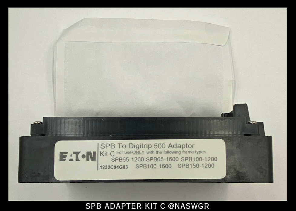 Eaton Digitrip RMS 1232C94G03 SPB Adapter Kit C - Unused