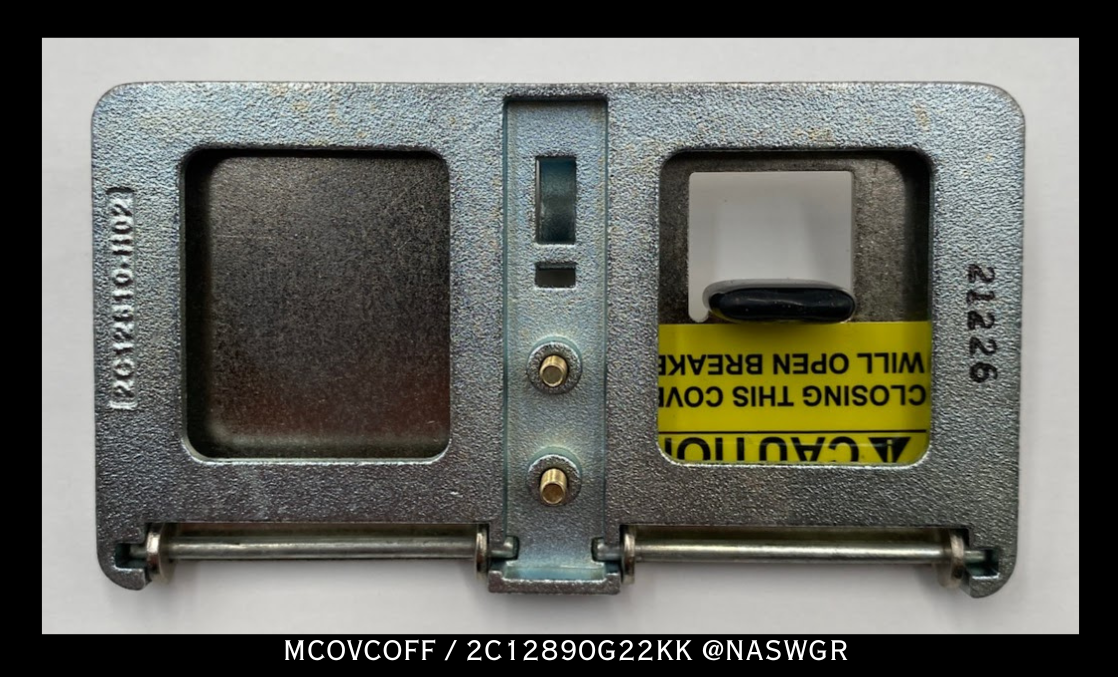 Eaton Magnum MCOVCOFF / 2C12890G22KK Metal Frame Kit - Unused Surplus