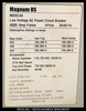 Eaton Magnum DS MDSC4A Breaker (E/O,D/O) - 4000 Amp - *Incomplete Breaker*