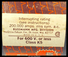 McGraw Edison LPS 600 Fuse -  600A/600V