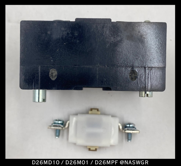 Eaton D26MD10 / D26M01 / D26MPF TYPE M RELAY FRONT DECK ACCESSORY - 10A/600V - Unused