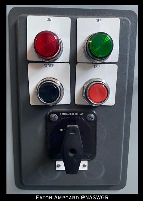 Eaton / Cutler Hammer Ampgard Medium Voltage Control Cell Section- 300HP/4160V