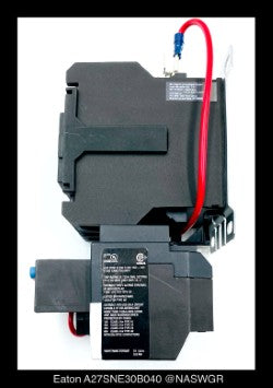 Eaton A27SNE30B040 Definite Purpose Starter - 30A/208-240v Coil - Unused
