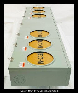 Eaton 1004440BCH Meter Socket - 200A/600V/1P3W/N3R - Unused
