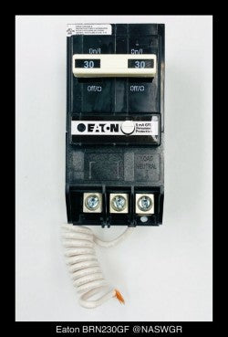 Eaton BRN230GF Ground Fault Circuit Breaker - 30 Amp - Unused - Lot of 5