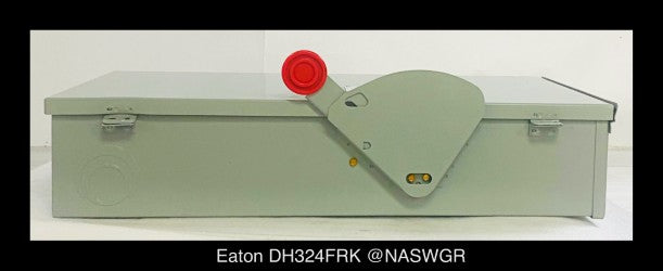 Eaton DH324FRK Heavy Duty Safety Switch - 200A/240V/3P/N3R - Unused