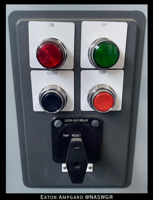 Eaton / Cutler Hammer Ampgard Medium Voltage Control Cell Section- 1150kVA/4160V