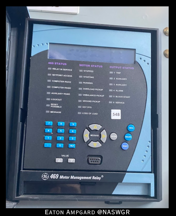 Eaton / Cutler Hammer Ampgard Medium Voltage Control Cell Section- 300HP/4160V