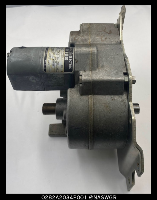 General Electric VB PowerVac Breaker Motor & Gear Box Assembly PN: 0282A2034P001