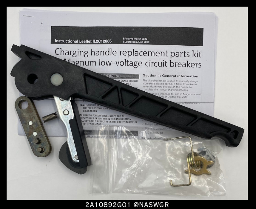 Eaton Magnum SB Charging Handle Kit 2A10892G01 - Unused Surplus
