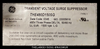 GE THEL480D150SG Transient Voltage Surge Suppressor / Ferraz Shawmut SS200-4 Special Purpose Switch - 200KA/600vAC