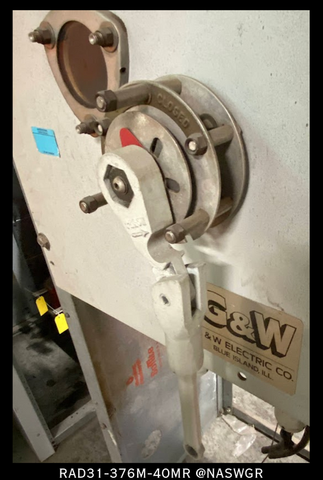 G&W Electric RAD31-376M-40MR Oil Insulated Switch 600A/15.5KV