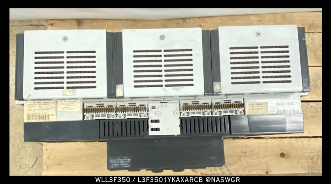 Siemens WL WLL3F350 Circuit Breaker (E/O,B/I) - 5000 Amp