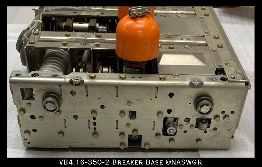 General Electric VB PowerVac Breaker VB4.16-350-2 Truck & Breaker Side Secondary