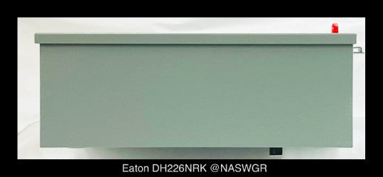 Eaton DH226NRK Heavy Duty Safety Switch - 600A/240V/2P3W/N3R - Unused