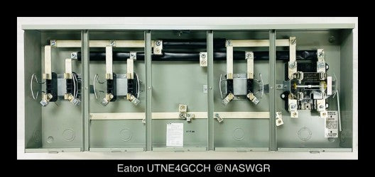 Eaton UTNE4GCCH Meter Socket 125A/600V/1P3W/N3R - Unused