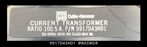 Cutler Hammer 9917D43H01 Current Transformer - 100:5 Amp