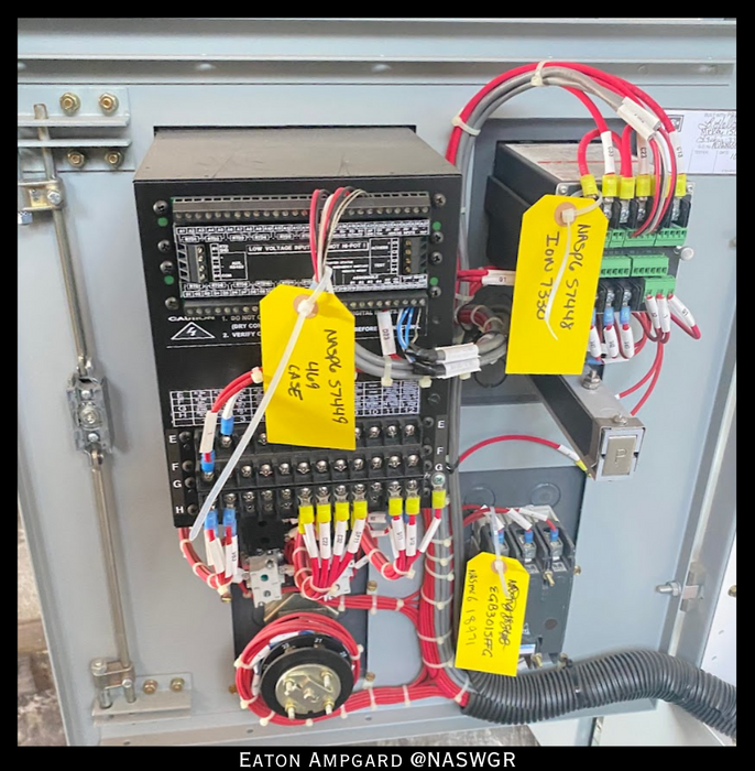 Eaton / Cutler Hammer Ampgard Medium Voltage Control Cell Section- 250HP/4160V
