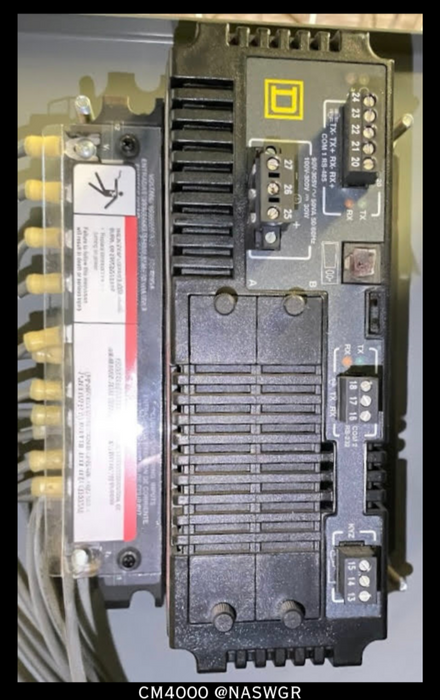 Square D CM4000 Power Logic System Circuit Monitor