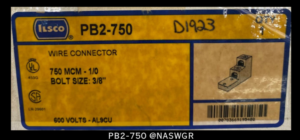 ILSCO PB2-750 Lug