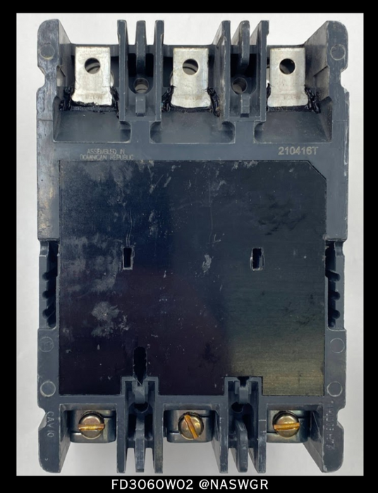 Eaton FD3060W02 Molded Case Circuit Breaker - 60 Amps - Unused