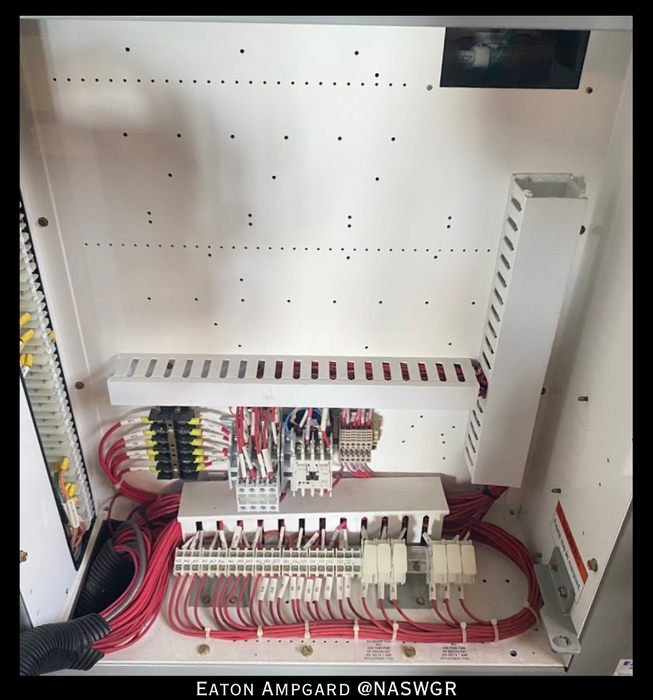 Eaton / Cutler Hammer Ampgard Medium Voltage Control Cell Section- 250HP/4160V