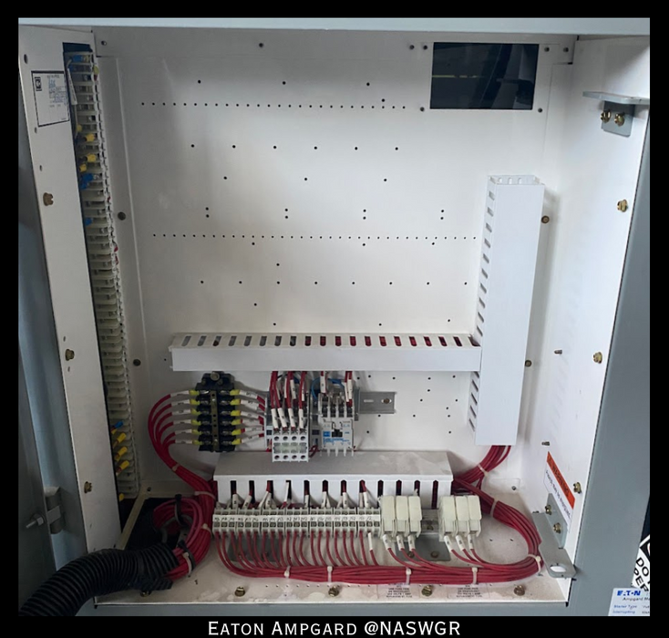 Eaton / Cutler Hammer Ampgard Medium Voltage Control Cell Section- 500HP/4160V
