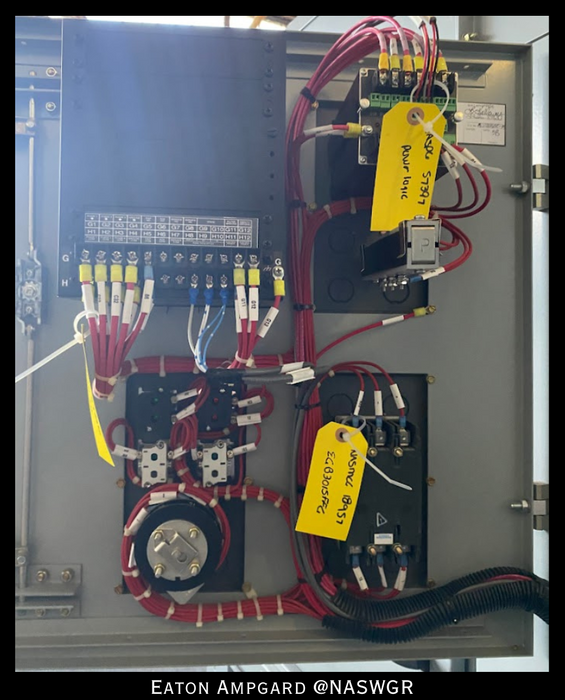 Eaton / Cutler Hammer Ampgard Medium Voltage Control Cell Section- 1333kVA/4160V
