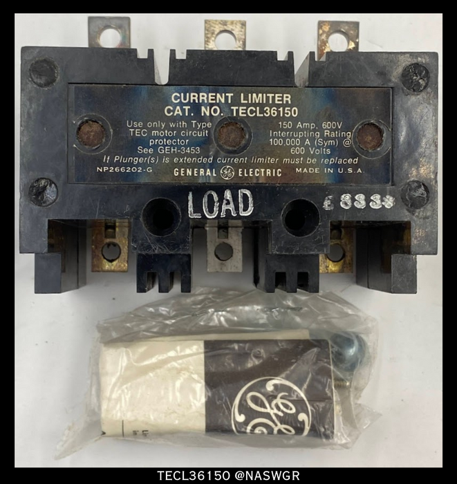 General Electric TECL36150 Current Limiter - 150A/600V