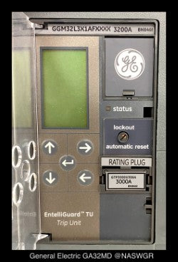 GE EntelliGuard G GA32MD LV Breaker (M/O,D/O) - 3000 Amp - Unused