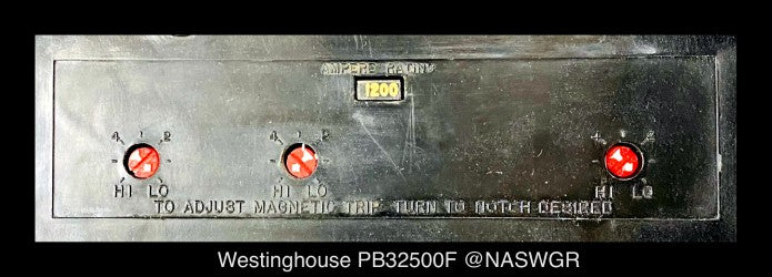 Westinghouse PB32500F Molded Case Circuit Breaker - 1200 Amp