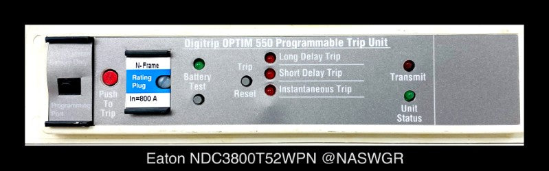 Eaton NDC3800T52WPN Molded Case Circuit Breaker - 800 Amp - Unused/1Yr Warranty